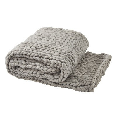 Park Designs Fog Chunky Knit Throw | Target