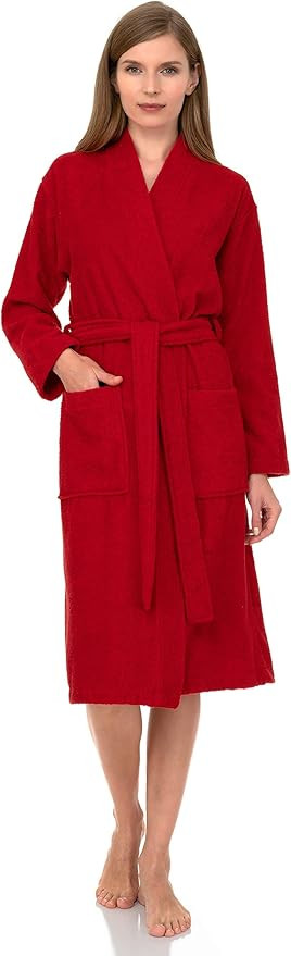 TowelSelections Womens Robe, Soft Cotton Bathrobe for Women, Spa Terry Cloth Robes for Women | Amazon (US)