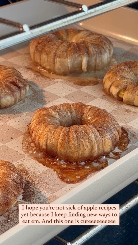 I’m so glad apple donuts came into my life. These puff pastry wrapped apple slices are divine

I baked them on our new Our Place ovenware! I love the silicone mat too.

#LTKHoliday #LTKfamily #LTKhome