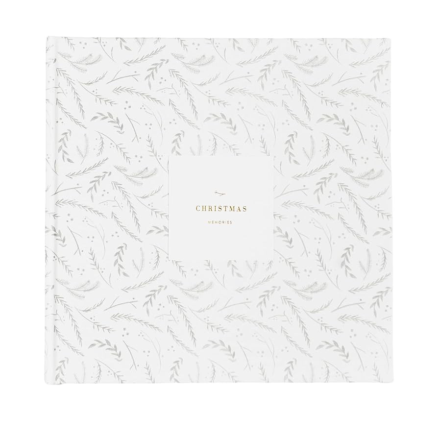 Promptly Journals, Our Christmas Memories: A Family Traditions Keepsake (Pine Boughs, White, Line... | Amazon (US)