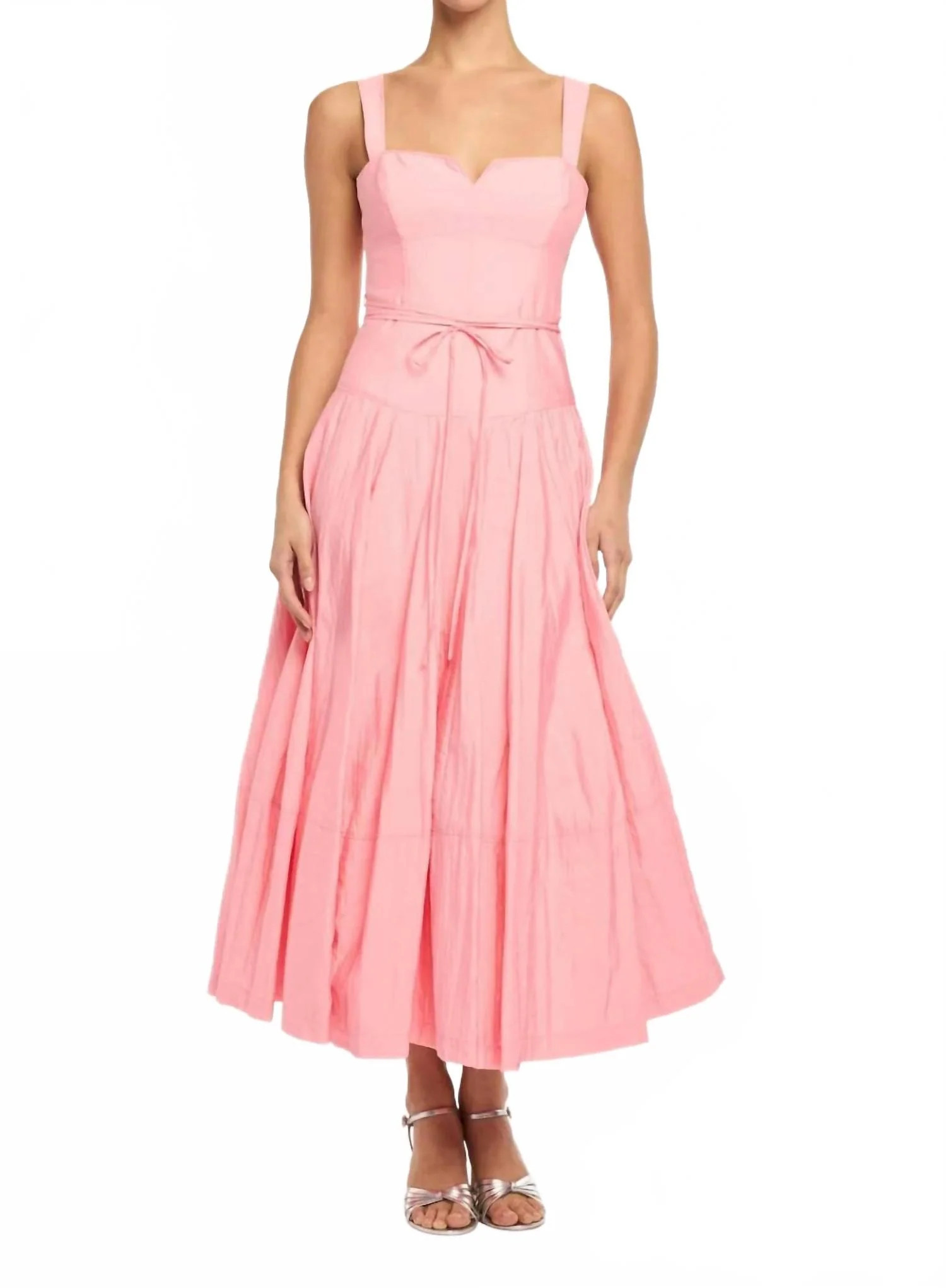 Jerome Dress In Seashell Pink | Shop Simon