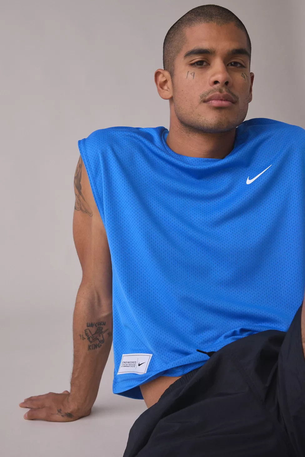 Nike Cropped Mesh Tank Top | Urban Outfitters (US and RoW)