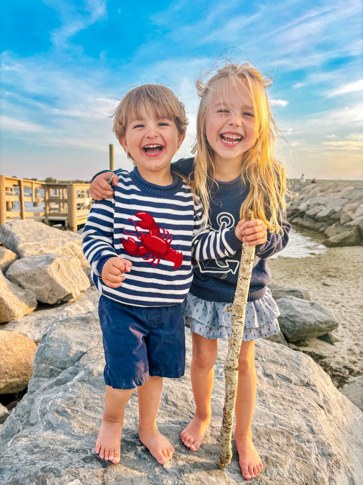 East Coast Summer 🦞
What I bought Martha’s Vineyard
What we packed Martha’s Vineyard
Kids east coast style
Toddler boy style
Toddler girl style
Little girl style
Toddler boy vacation outfit
Toddler boy beach outfit 
Sunset pics
Toddler girl vacation outfit 
Little girl vacation outfit 
Toddler girl beach outfit 
Little girl beach outfit 
Girls anchor sweater
Boys striped sweater
Boys lobster sweater 
Boys east coast outfit 
Girls east coast outfit

#LTKKids #LTKTravel #LTKSaleAlert