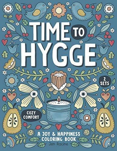 Time To Hygge: A Joy & Happiness Coloring Book | Amazon (US)