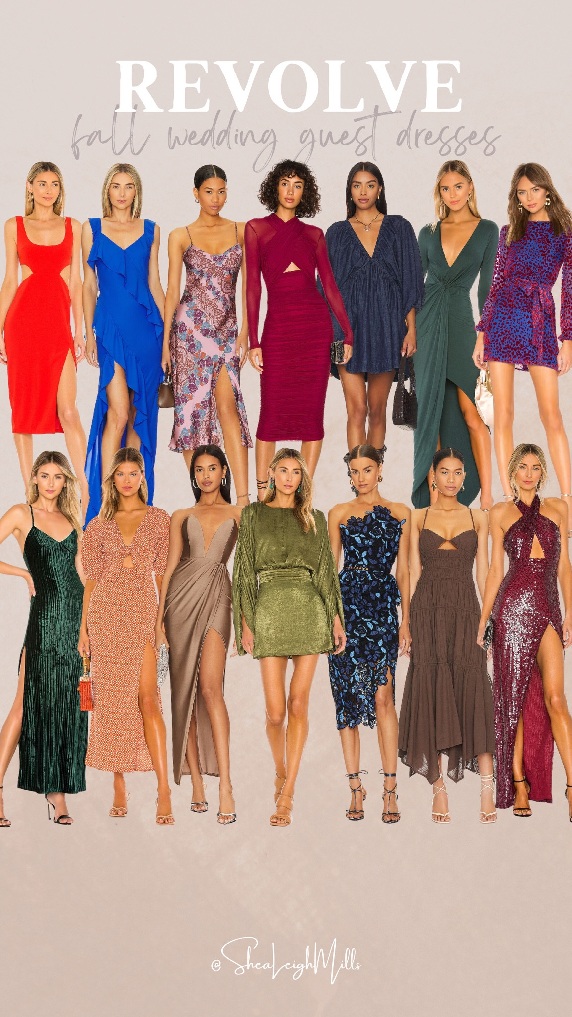 Revolve wedding guest dresses I am loving!! 

#weddingguest #fallwedding #revolve 

#LTKHoliday #LTKwedding #LTKstyletip