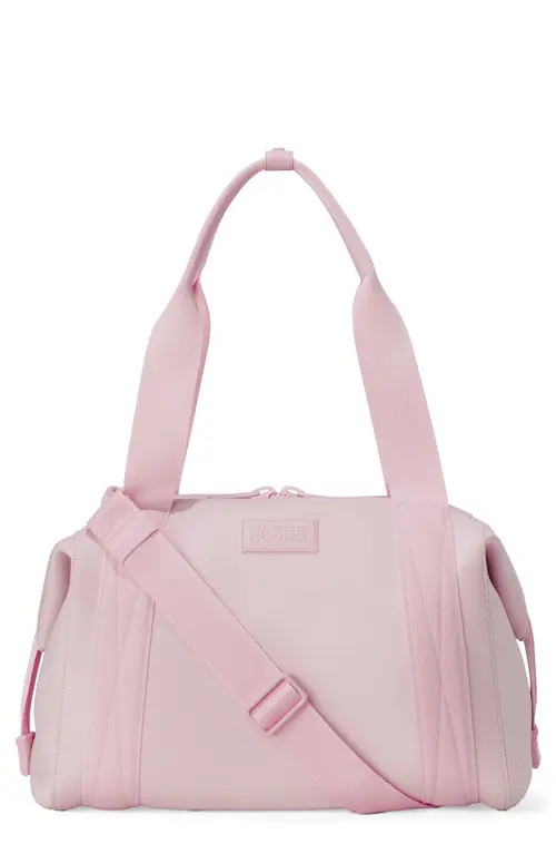 Dagne Dover Landon Medium Neoprene Carryall in Wild Rose at Nordstrom | Nordstrom