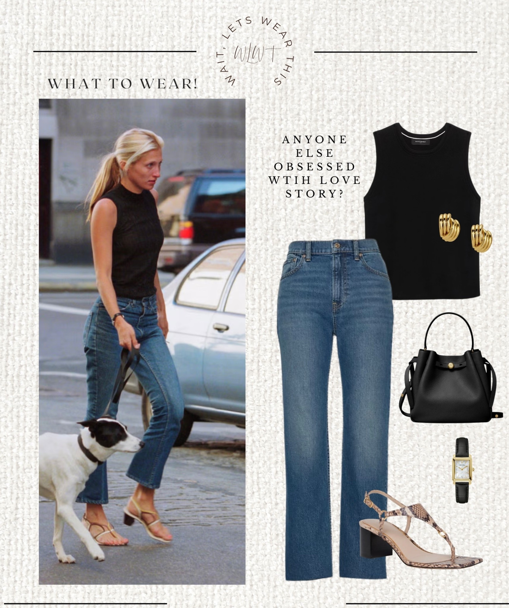 Minimalist style inspo! Anyone else obsessed with Love Story?! 

#LTKSeasonal #LTKootd #LTKOver40