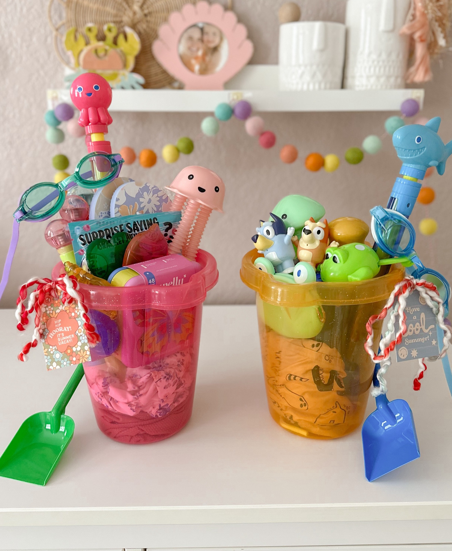 Summer buckets! ☀️🌊🐚⛱️ 

#LTKKids #LTKSeasonal #LTKSwim