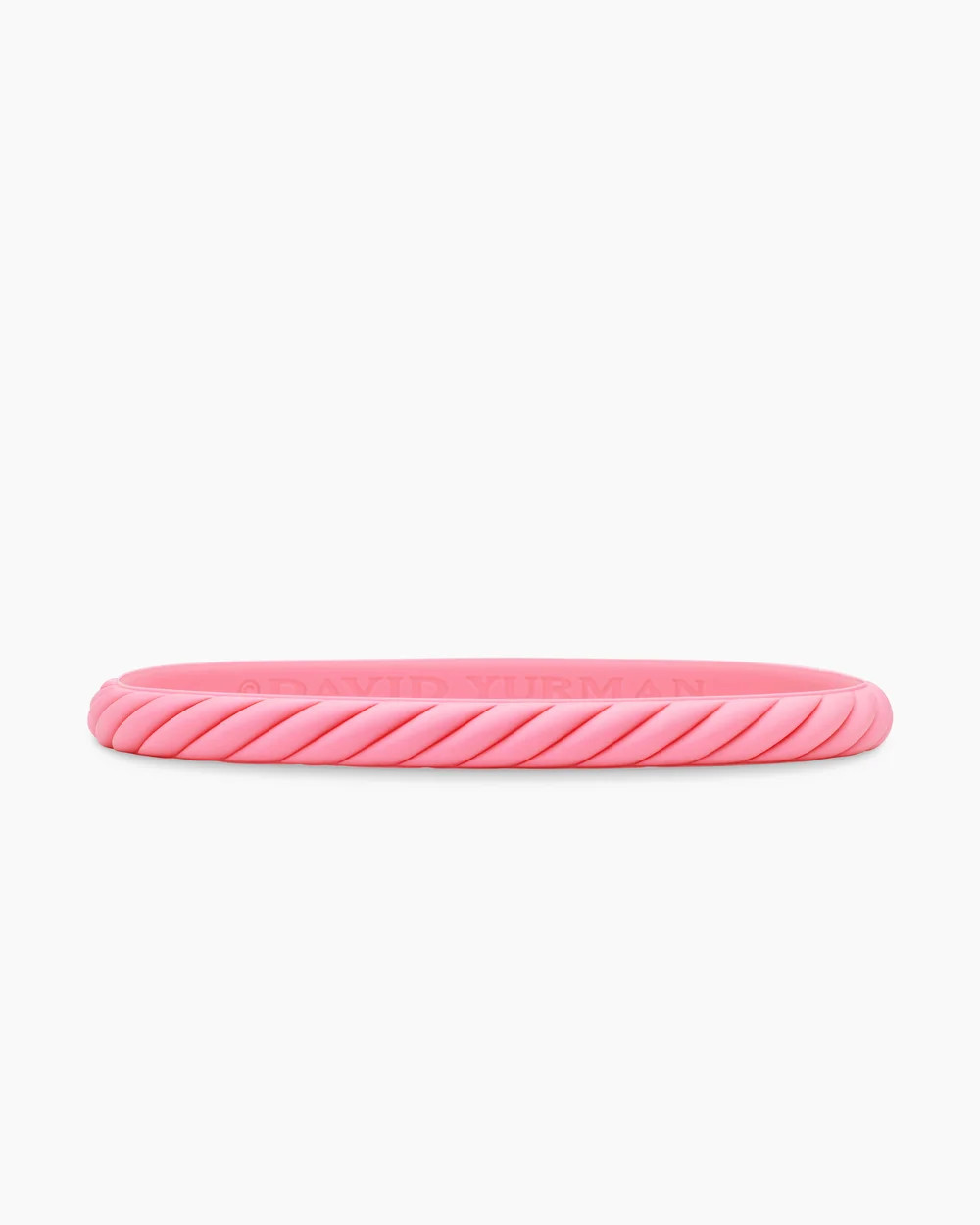 David Yurman | Cable Pink Rubber Bracelet, 6mm | David Yurman