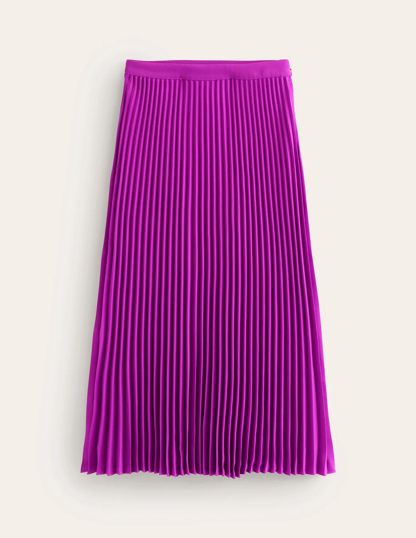 Camilla Pleated Midi Skirt - Regal Purple | Boden US | Boden (US)