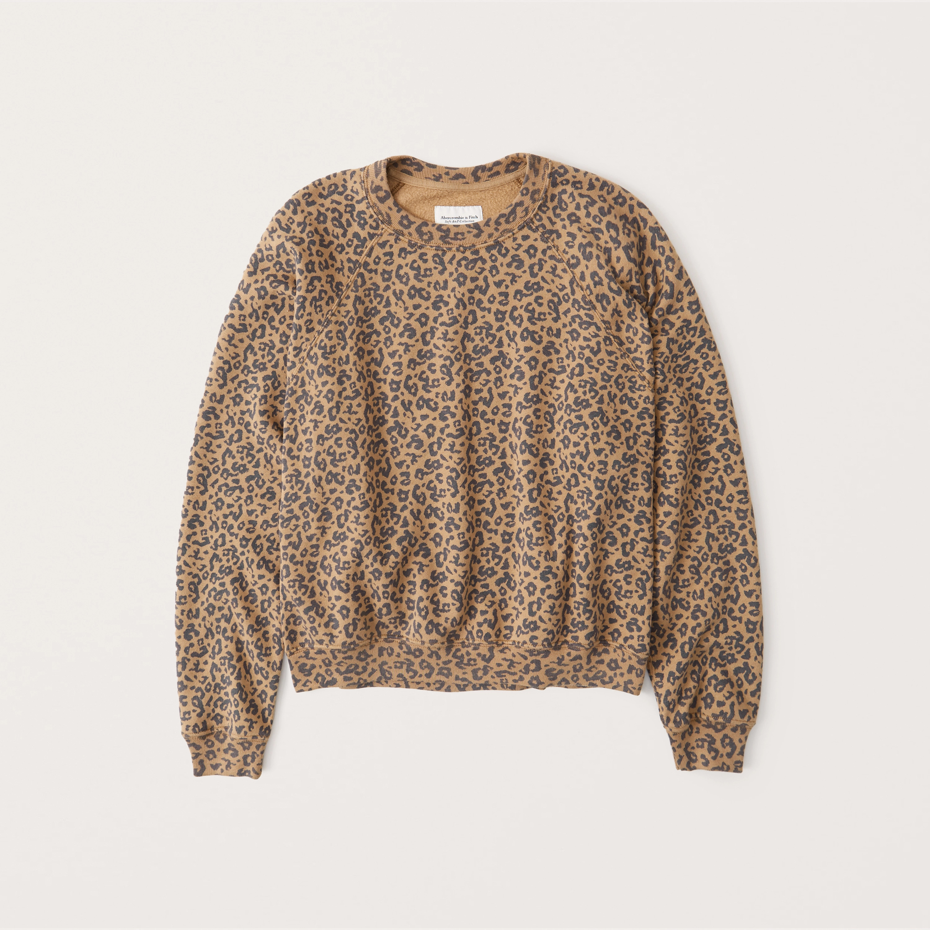 Women's Dropped-Shoulder Crewneck Sweatshirt | Women's New Arrivals | Abercrombie.com | Abercrombie & Fitch (US)