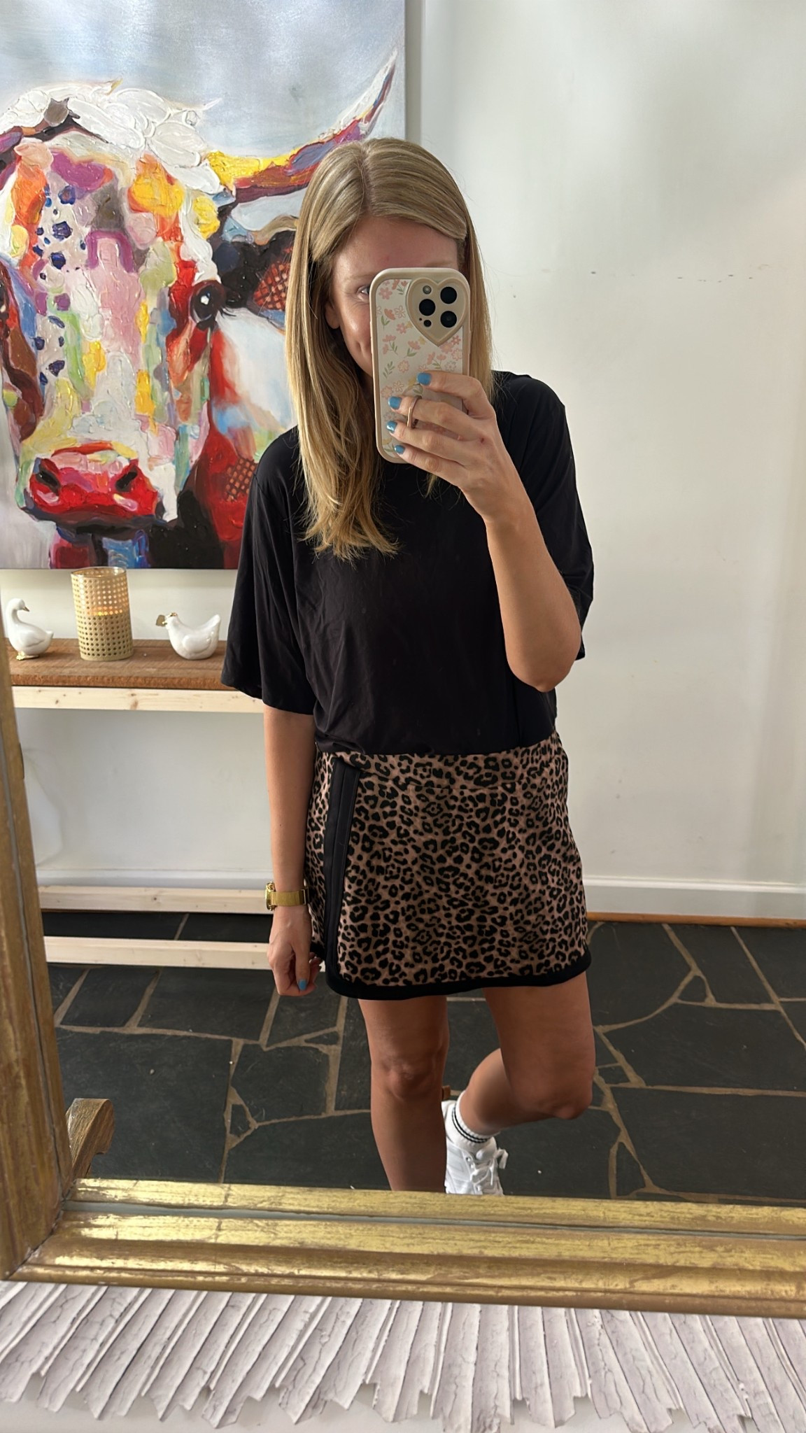 Tuesday target style! Love this leopard active skort and the comfiest lightweight tee from Target! In a M in both.

#LTKStyleTip #LTKActive #LTKFindsUnder50