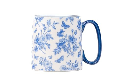 10 Strawberry Street Bella Blue White Chinoserie Mug | Amazon (US)