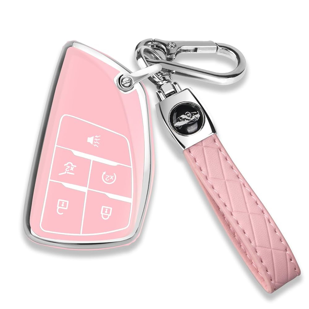 QBUC for Chevy Key Fob Cover with Keychain Soft TPU Protection Case Compatible with 2021-2026 Equ... | Amazon (US)