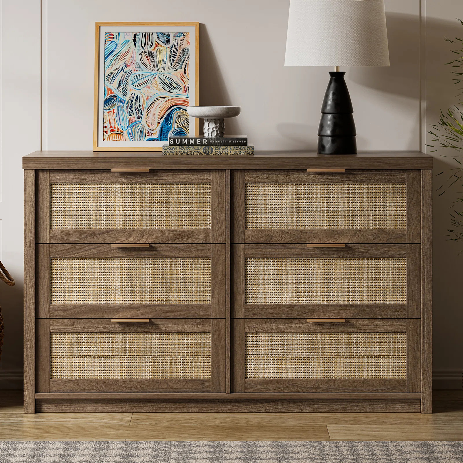 134cm W 6 - Drawer Chest of Drawers | Wayfair UK