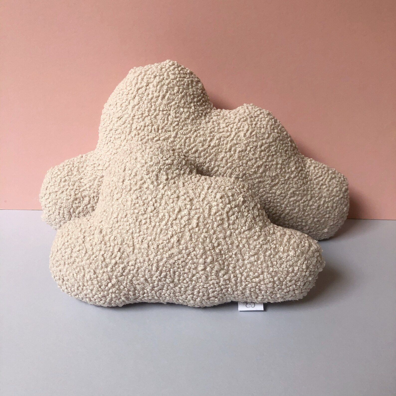Cloud cushion teddy fabric soft fabric kids room decor baby | Etsy | Etsy (UK)