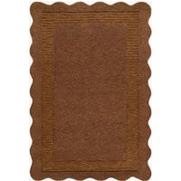 Livabliss Scalloped SCP-2306 Handmade Rug, Wool 100%, Size: 2' x 3' by DecoratorsBest | DecoratorsBest