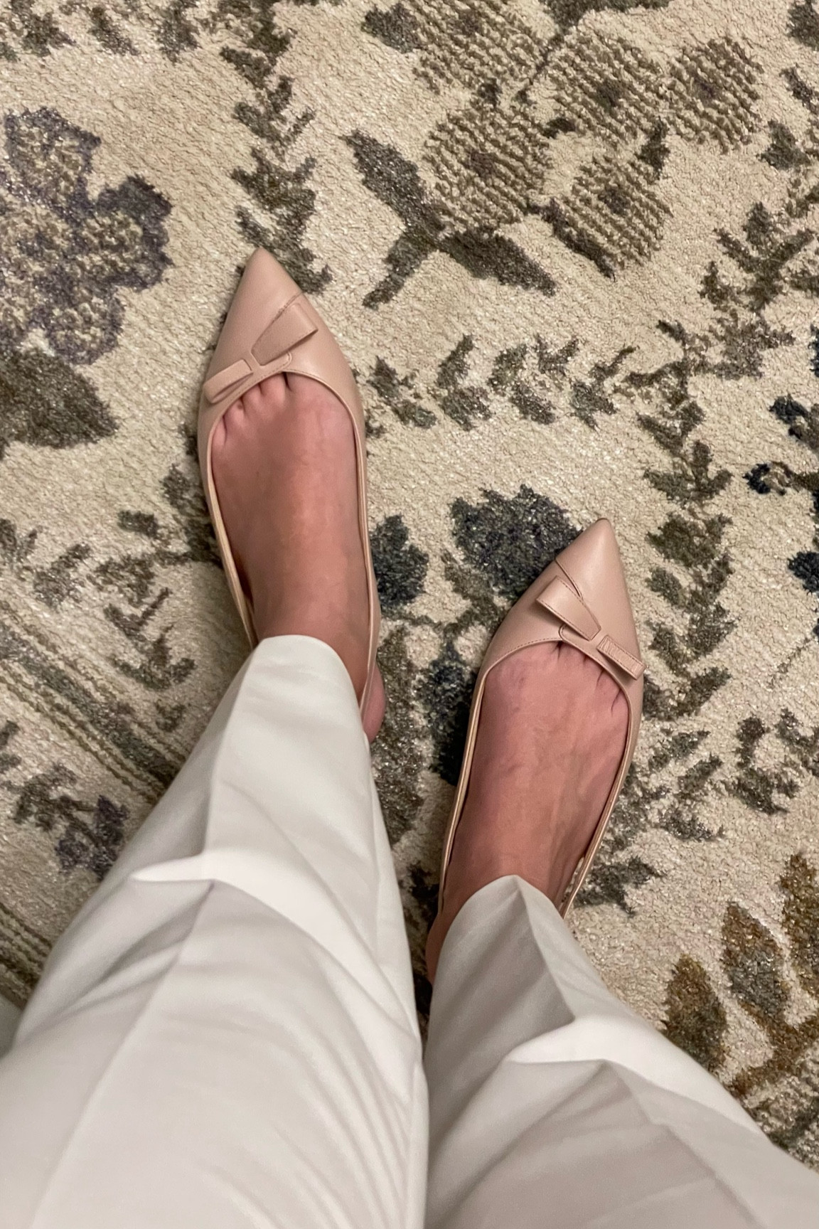 Sarah Flint Natalie Sling in Petal pink. Bow sling back flats. 

#LTKshoecrush
