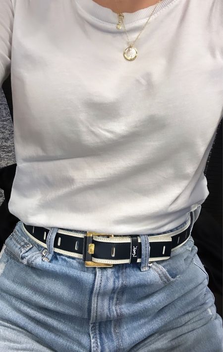 Thrifted this belt in Paris but linked similar vintage belts that will definitely make a statement! 

#LTKFind #LTKstyletip #LTKworkwear