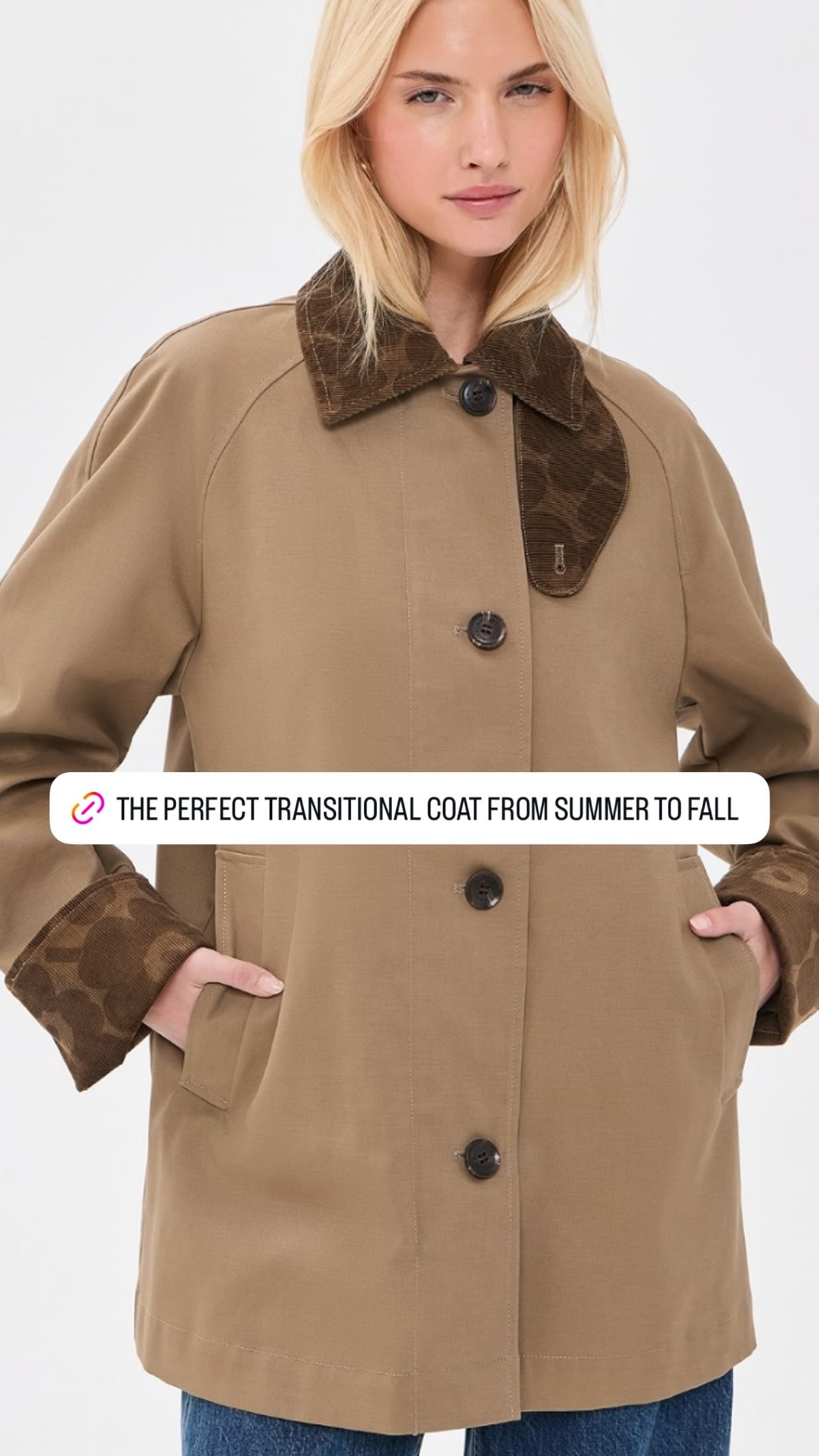 The perfect transitional coat, from summer to fall! Sharing a roundup of neutrals worth noting. If I were restarting my wardrobe, these are pieces I would consider. From denim, dresses, flats, jackets, and more! 

 #LTKgrwm #LTKootd #LTKSeasonal