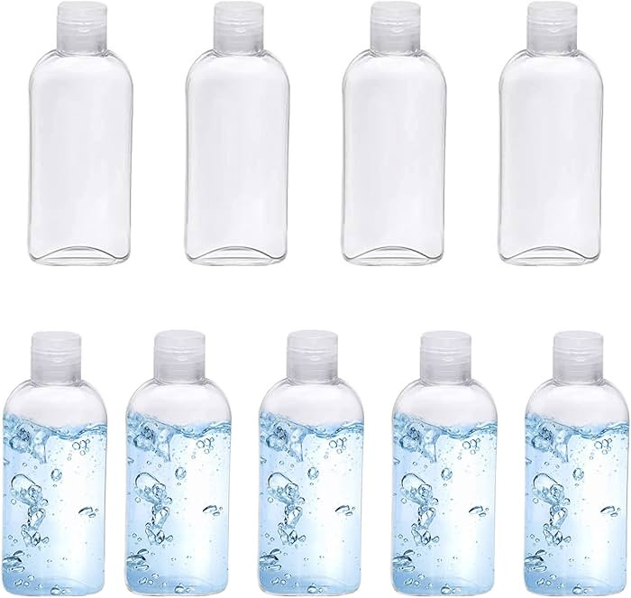 Clear Plastic Squeeze Bottles 3.4oz/100ml | Amazon (US)