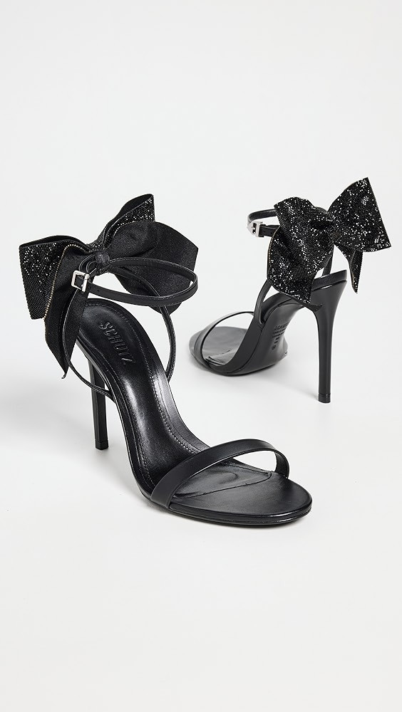 Lyla Crystal Bow Heels | Shopbop