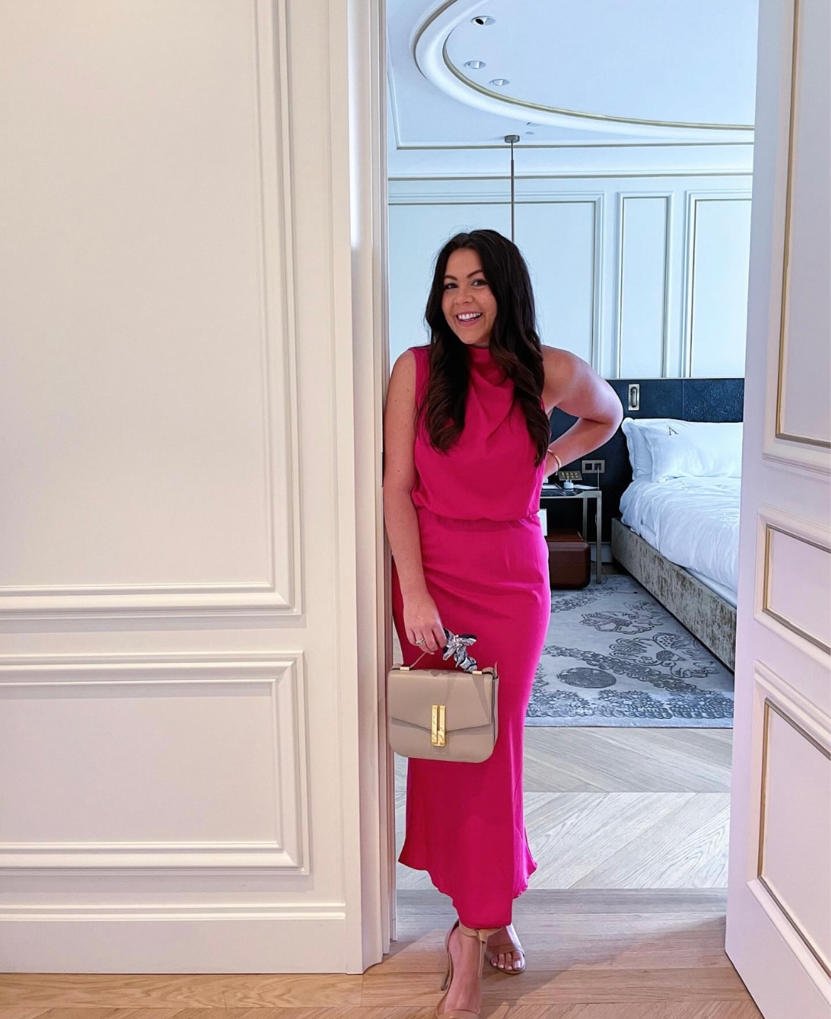 Pink dress for a garden party! 

#LTKstyletip #LTKitbag #LTKtravel