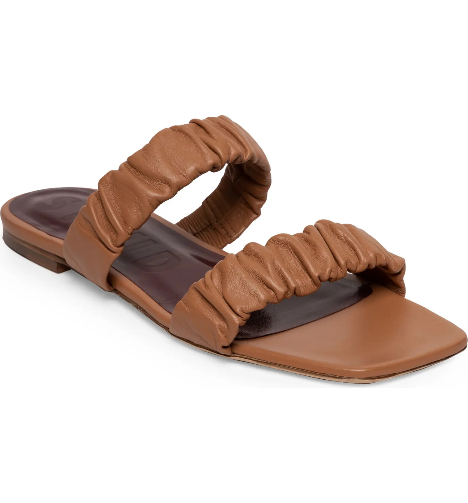STAUD Maya Ruched Slide Sandal | Nordstrom | Nordstrom