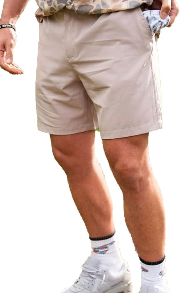 Burlebo Classic Deer Camo Everyday Shorts - Grey Pocket | Amazon (US)