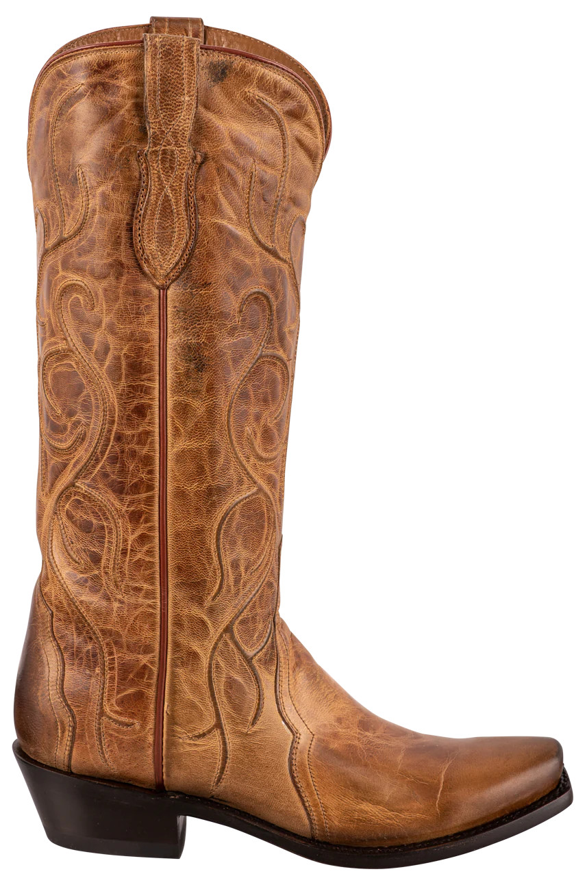 Lucchese Women's Tan Mad Dog Patsy Cowgirl Boots | Pinto Ranch | Pinto Ranch