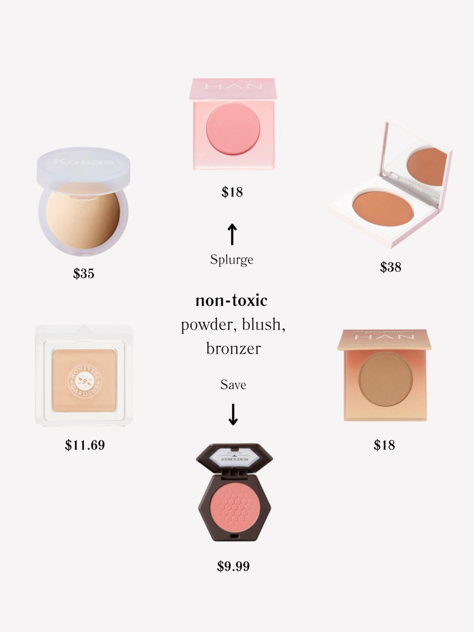 Non-toxic makeup 💕
