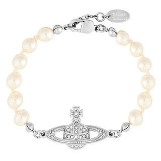 Mini Bas Relief Pearl Bracelet | Flannels UK