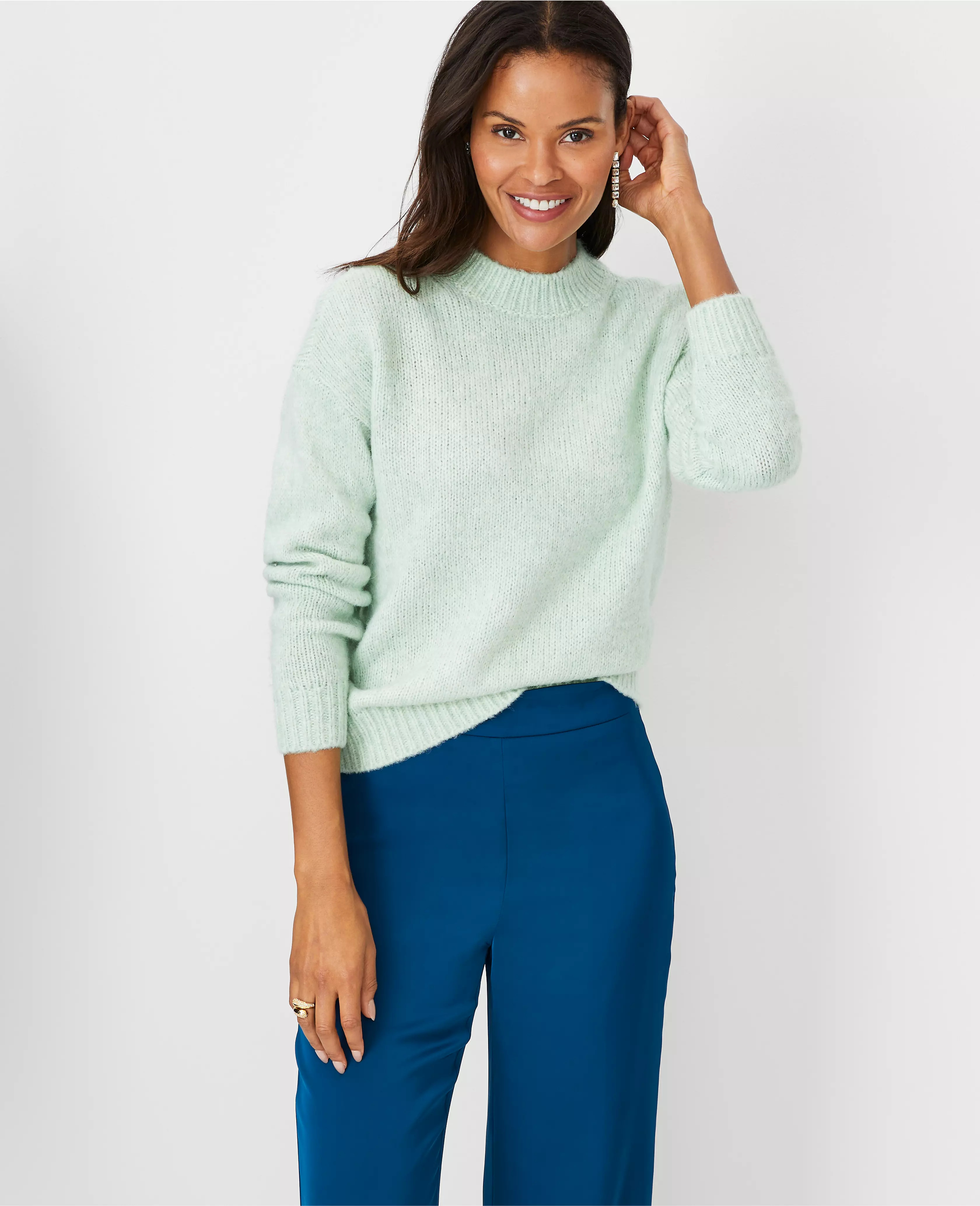 Cozy Wedge Sweater | Ann Taylor (US)