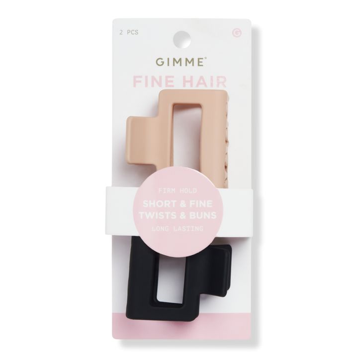 Fine Hair - Black & Rose Claw Clip | Ulta