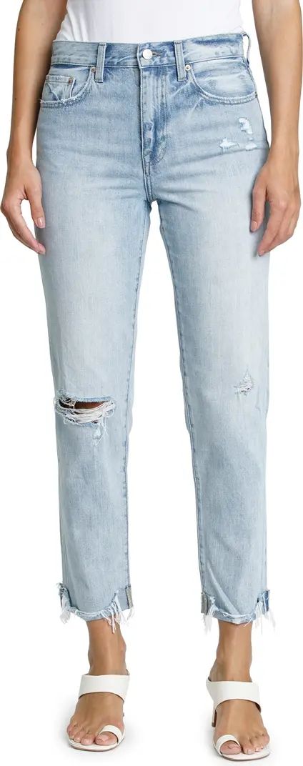 Pistola Presley Ripped High Waist Relaxed Roller Jeans | Nordstrom | Nordstrom