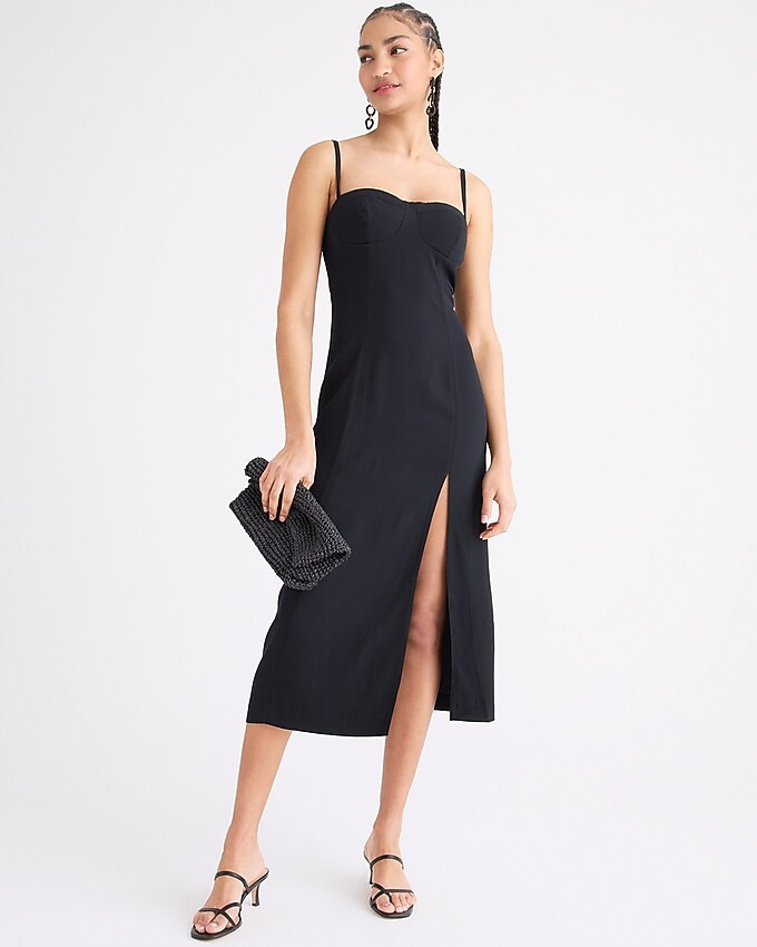 Collection invite dress in crepe | J. Crew US