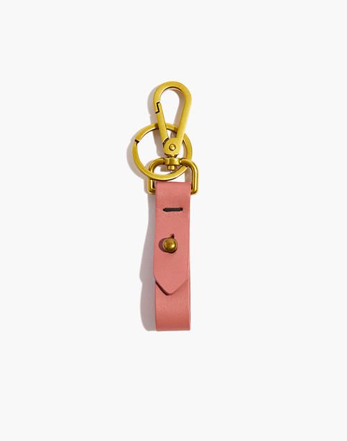 The Front Door Key Fob in Leather | Madewell