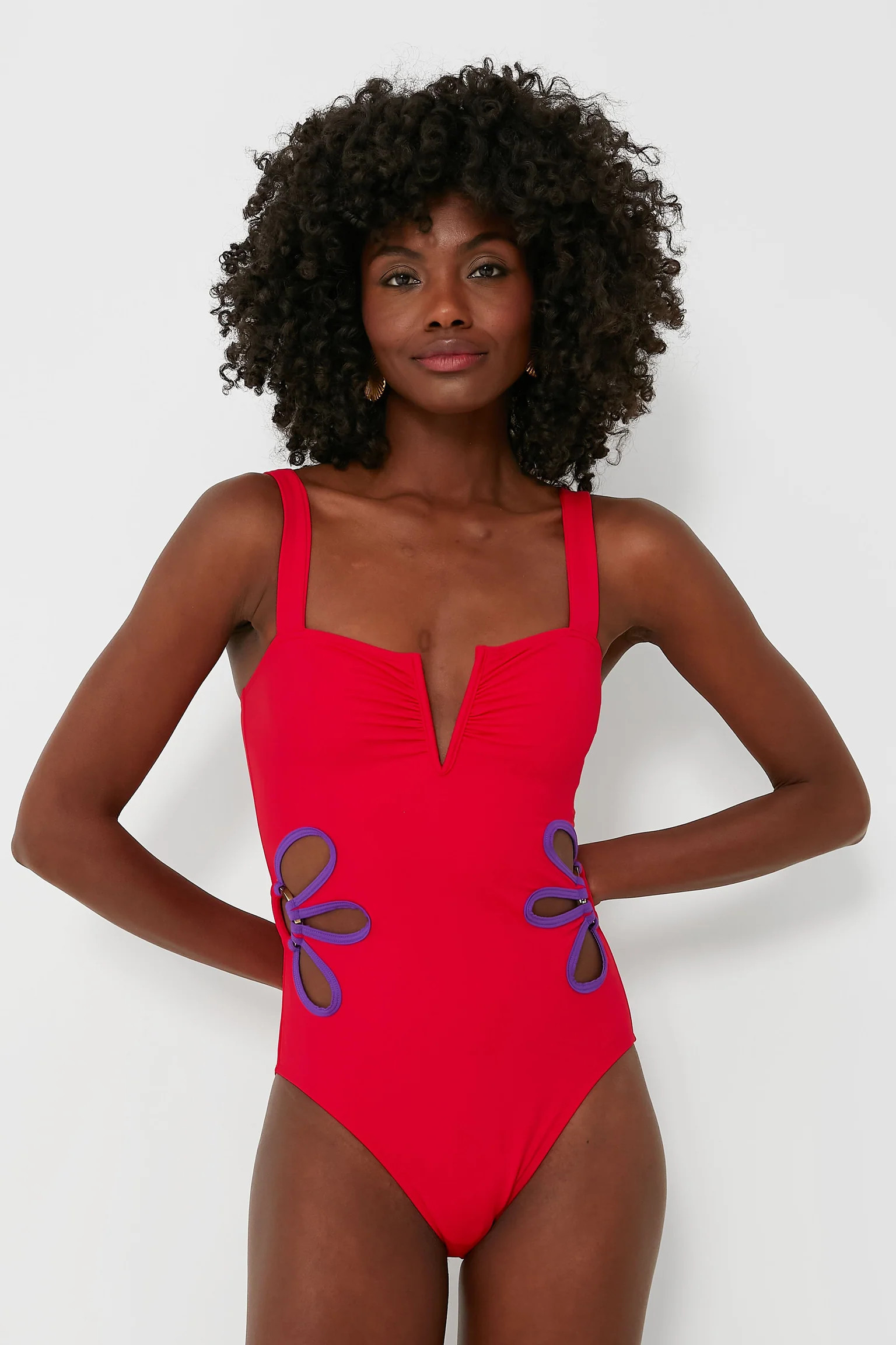 Ocean and Blue Flora One Piece | Tuckernuck (US)