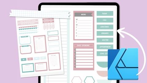 Building Digital Planner Stickers in Affinity Designer V1 | Udemy