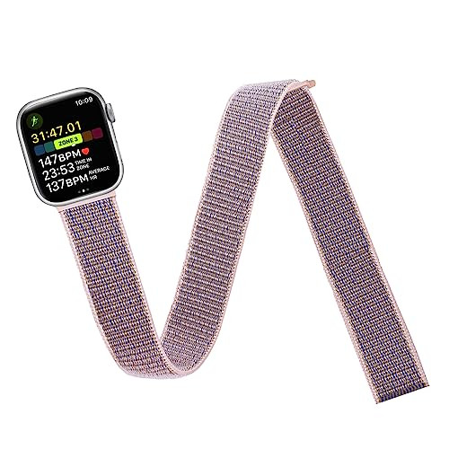 Ankle/Arm Band Compatible with Apple Watch 49mm 46mm 45mm 44mm 42mm 41mm 40mm 38mm, Breathable Ny... | Amazon (US)