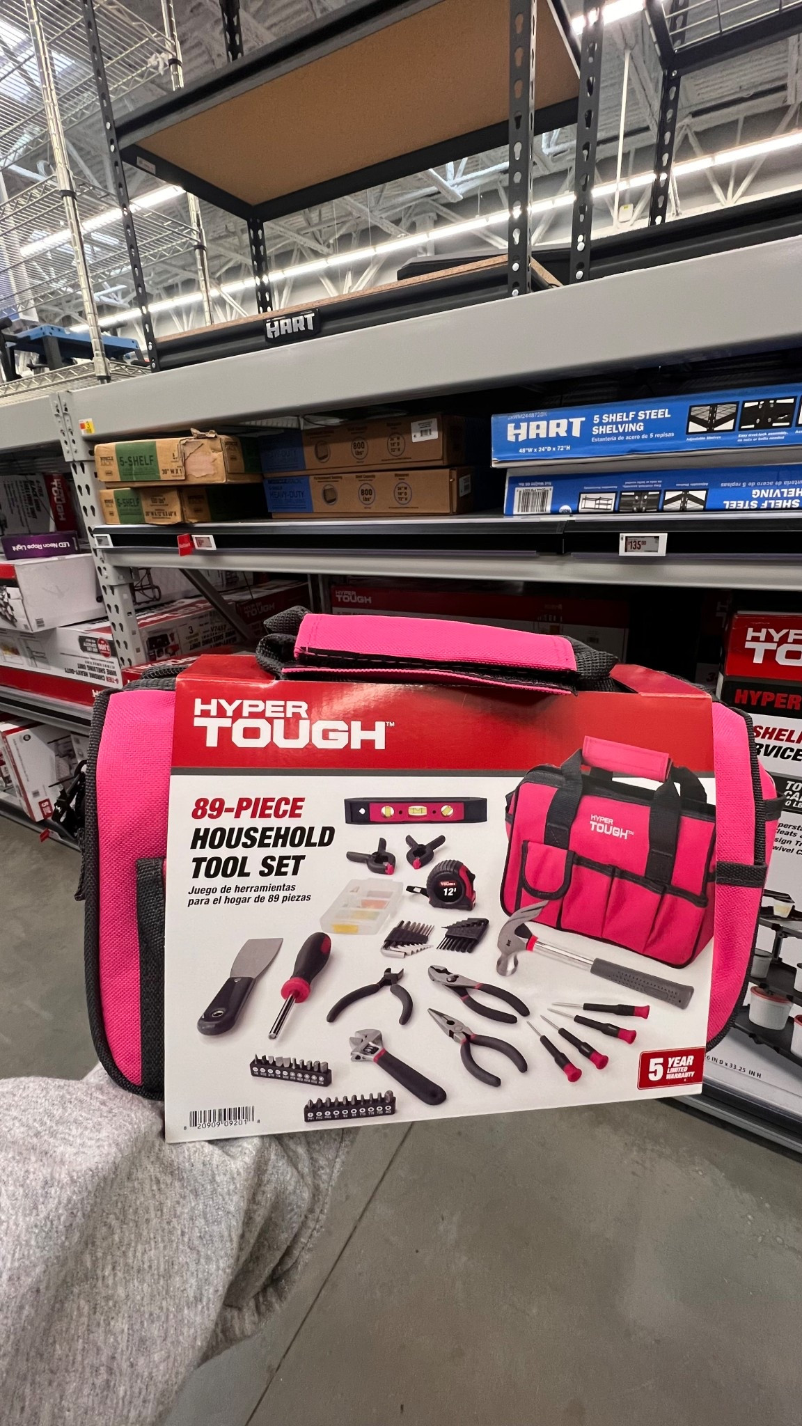 Hyper Tough 89-Piece Pink Household Tool Set

#LTKdayinmylife #LTKmomlife #LTKHome