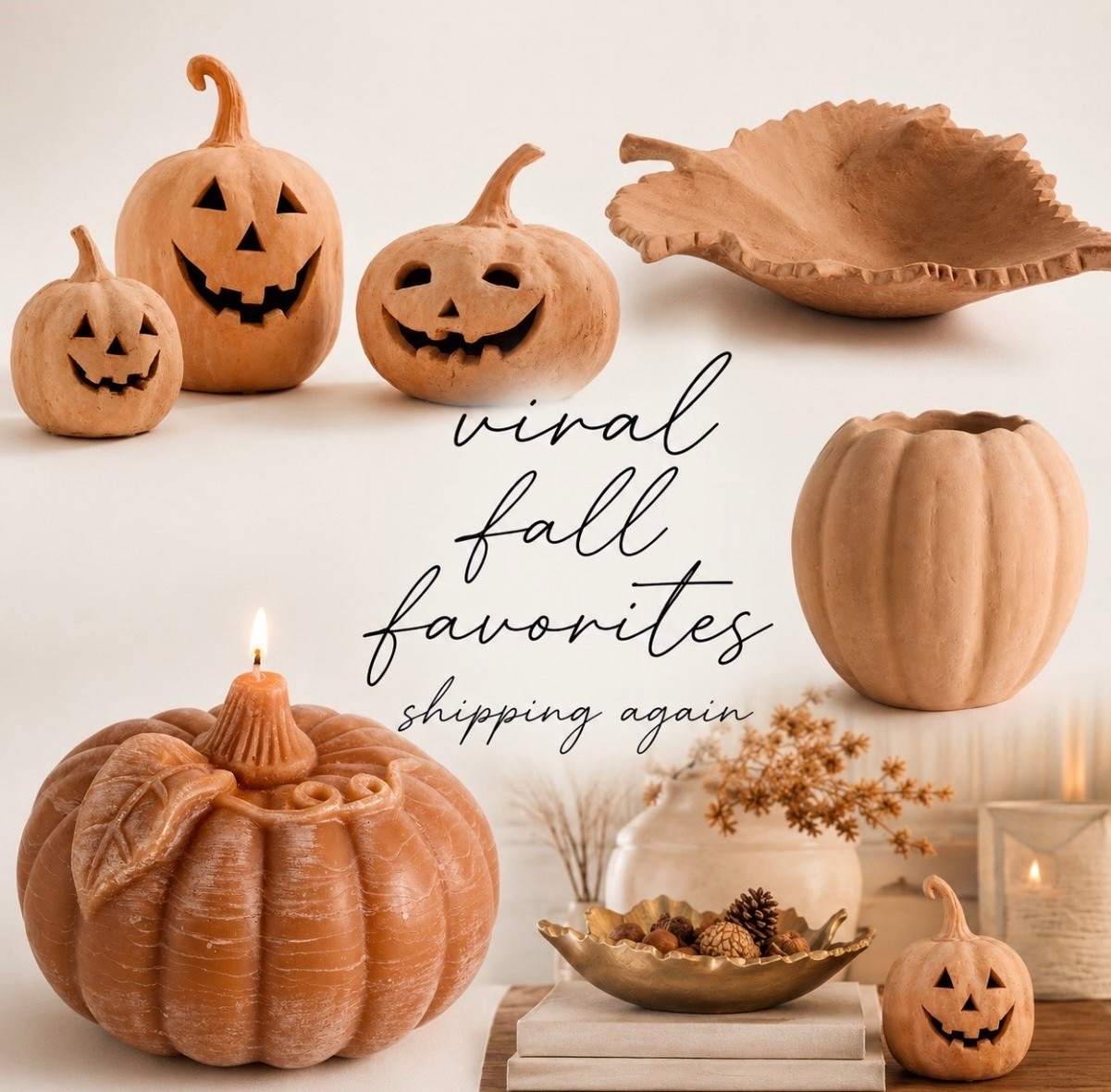 🚨 Last year’s most popular fall decor is live today! 🍂

The best fall finds sell out every year, and many are already showing low stock.

✨ Fan-favorite pieces are back
✨ Select styles already selling fast
✨ Start your fall wishlist now
✨ Many won’t make it to August

If you’ve been waiting for fall decor to return, now is the time to grab your favorites before they’re gone. 🤎

🔗 I’ll link my top fall picks with the highest sellout risk below! ⬇️🍂

#LTKHome #LTKSaleAlert #LTKSeasonal