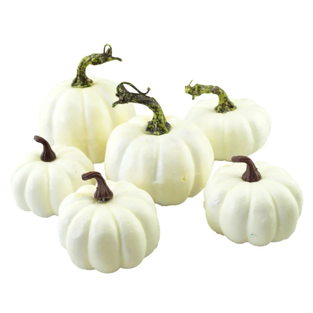 EASTIN Halloween Artificial Pumpkin Foam White Simulation Pumpkin Decoration for Autumn Thanksgiv... | Walmart (CA)