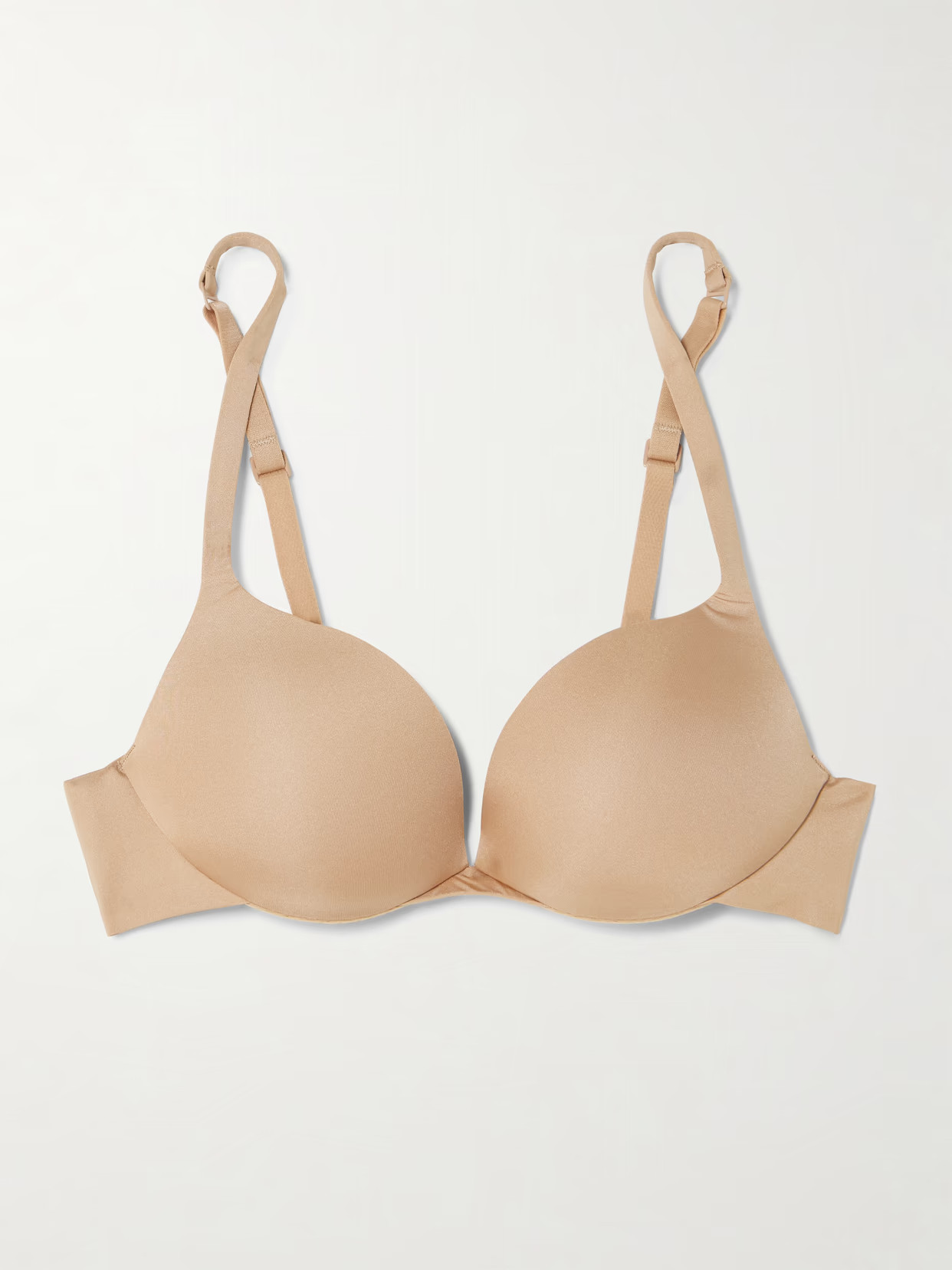 SKIMS - Ultimate Teardrop Push-up Bra - Clay | NET-A-PORTER (US)