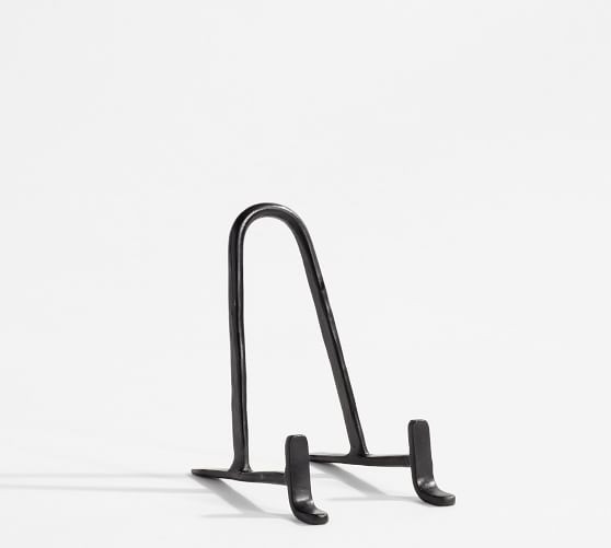 Black Metal Tabletop Frame Easel Stand | Pottery Barn (US)