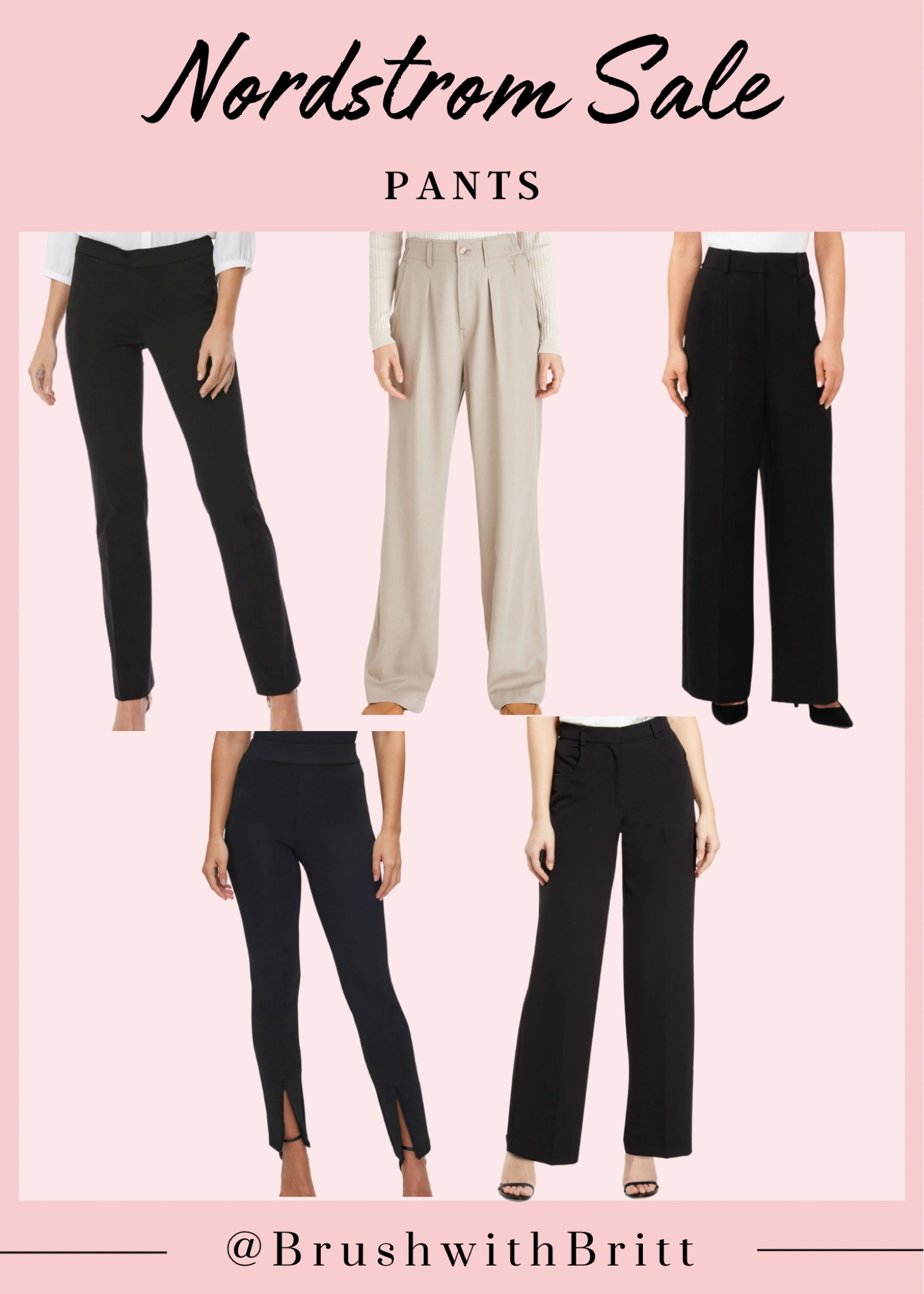 Nordstrom anniversary sale. These pants would be great for interviews or attending events like conventions! | business casual, Nordstrom sale, Nordstrom anniversary sale, sale alert, sale finds, workwear, interview outfit, tailored pants, business casual women, women’s pants. 

#LTKworkwear #LTKxNSale #LTKsalealert