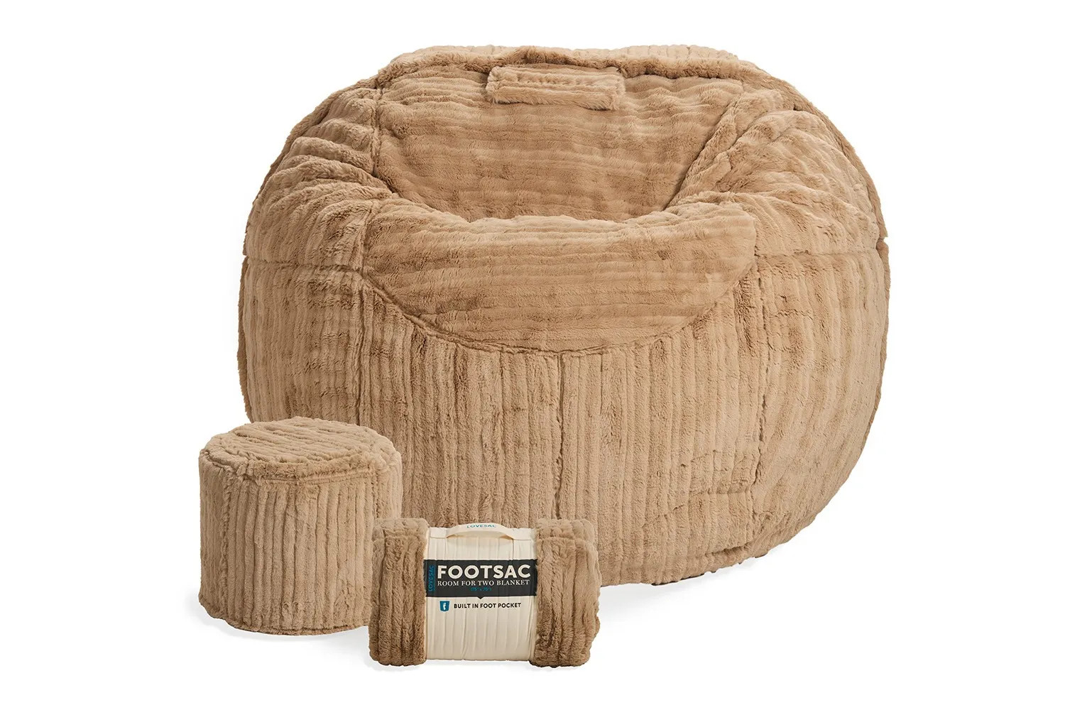 The BigOne Bundle: Squattoman & Room for Two Footsac | Lovesac