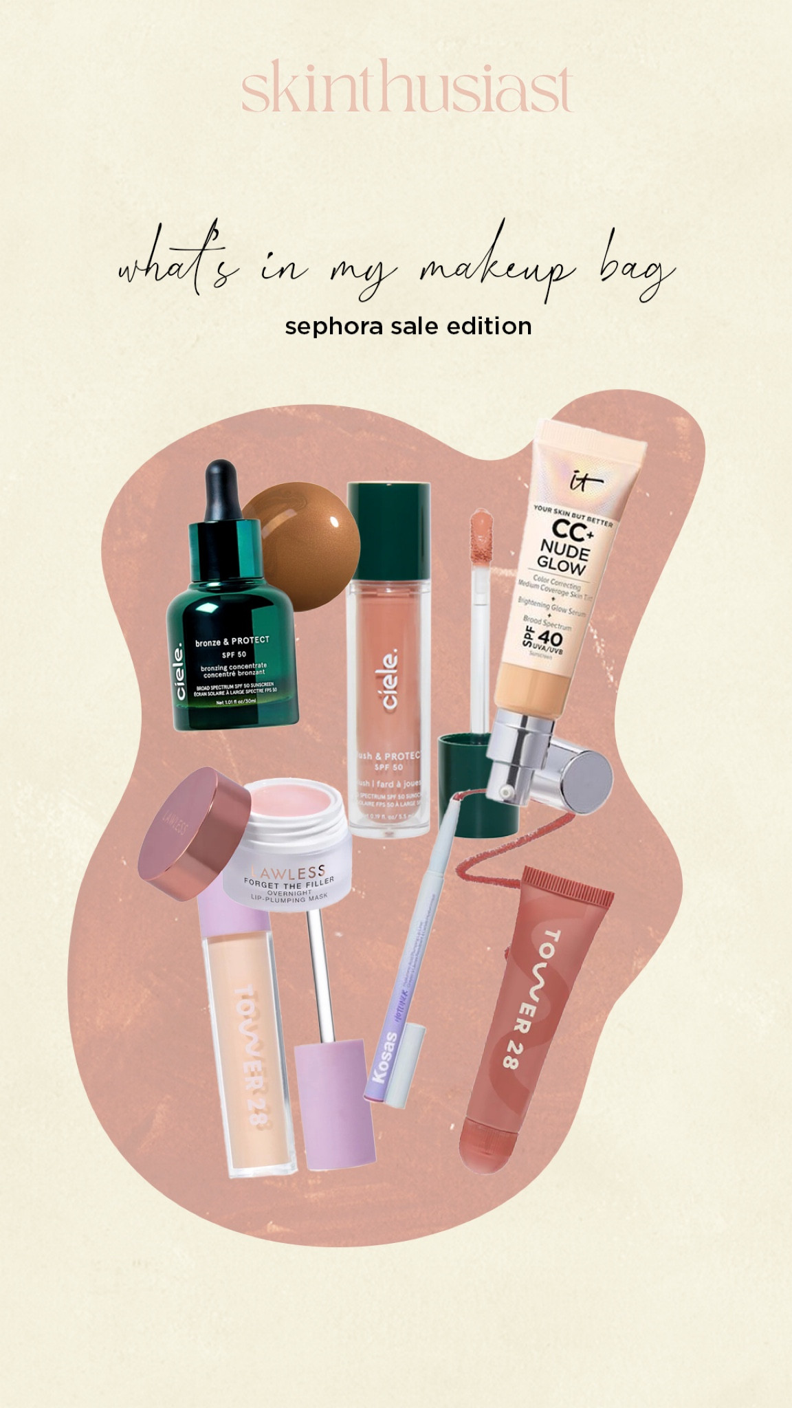 What’s in my makeup bag? Sephora sale edition 🛍️

#LTKSeasonal #LTKSaleAlert #LTKBeauty