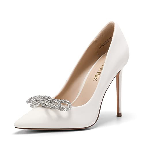 DREAM PAIRS Women's High Heels for Women Classic Pointed Closed Toe Heels Sexy Sparkly Rhinestone... | Amazon (US)
