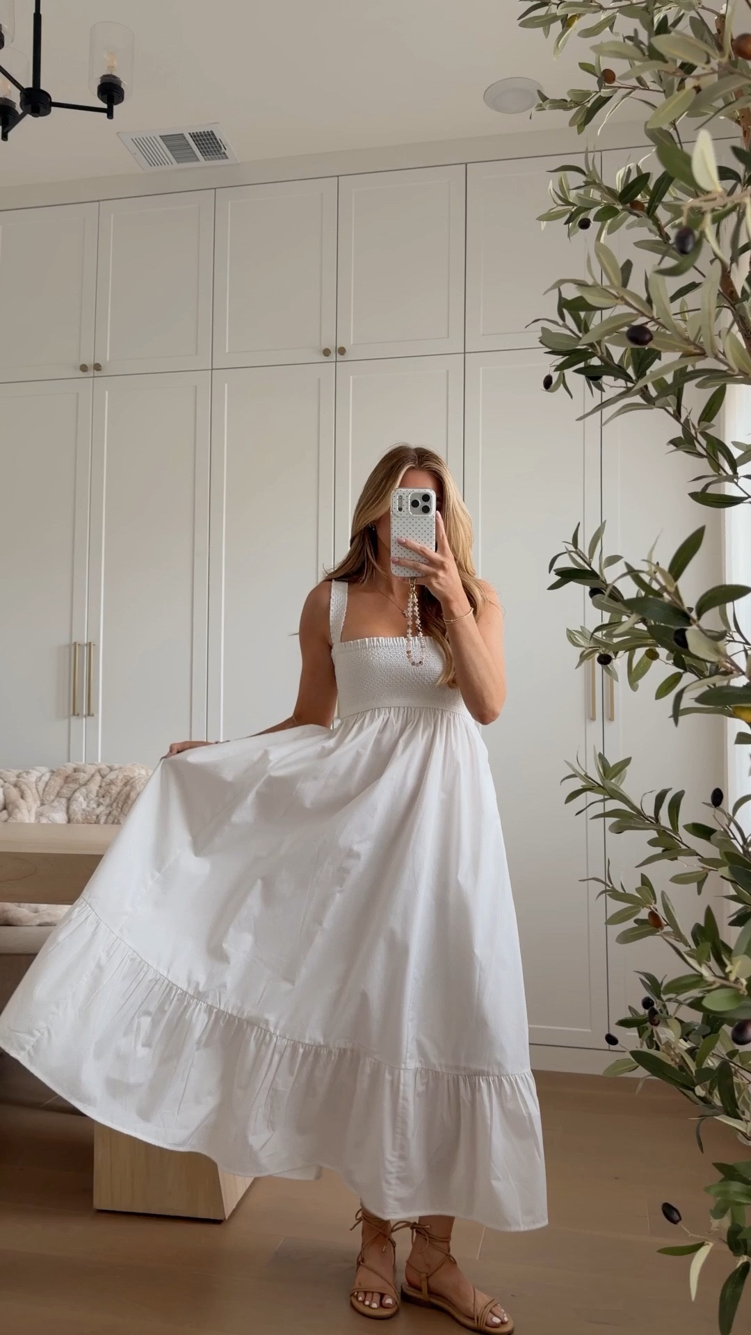 wearing an xs regular length! doubles as a maxi skirt too  